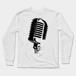 hip hop microphone Long Sleeve T-Shirt